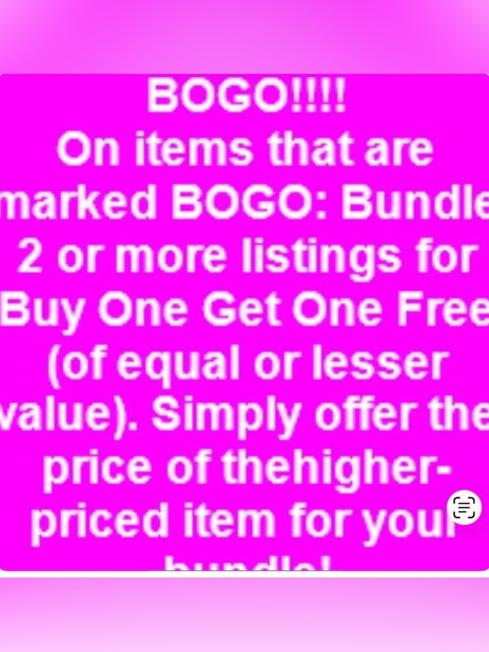❤️💕💰Buy One Get One Free☀️🌈🤩